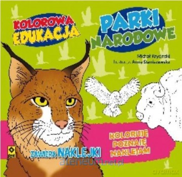 Kolorowa edukacja - Parki narodowe Polski - Michał Kryciński [KSIĄŻKA]