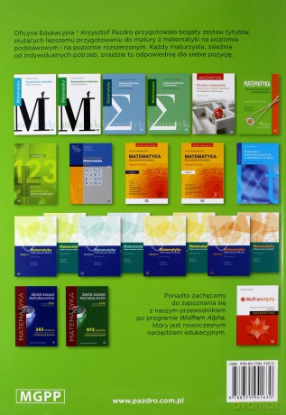 Matematyka LO Gruntowne powtórki przedmaturalne Zakres podstawowy [KSIĄŻKA]