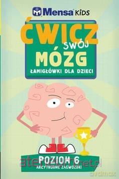 Mensa Kids. Ćwicz swój mózg. Łamigłówki 6 - Carolyn Skitt, Harold Gale, Robert Allen [KSIĄŻKA]
