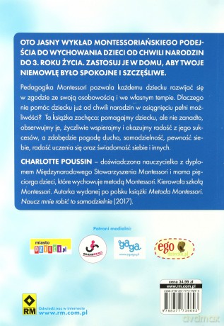 Metoda Montesori do 3 roku życia - Charlotte Poussin [KSIĄŻKA]