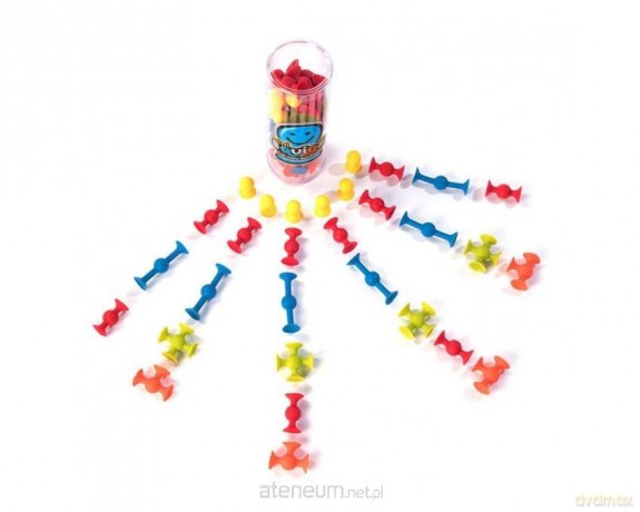 Mini przyssawki Squigz 30 szt [KLOCKI]