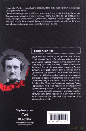 Opowieści nadzwyczajne - Edgar Allan Poe [KSIĄŻKA]