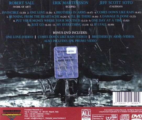 W.E.T.: W.E.T. [CD]+[DVD]