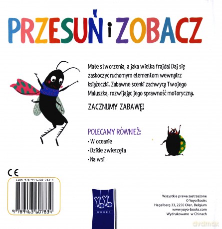 Przesuń i zobacz. Małe stworzenia [KSIĄŻKA]