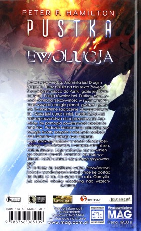 Pustka (Tom 3) Ewolucja - Peter F. Hamilton [KSIĄŻKA]