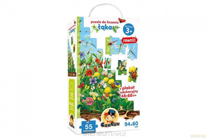 Puzzle do liczenia Łąka 3+ [GRA]