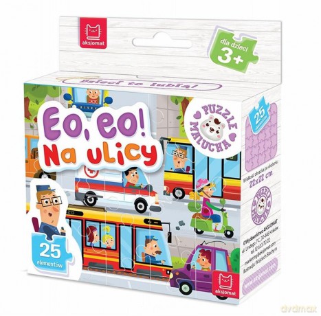 Puzzle malucha. Eo, eo! Na ulicy [PUZZLE]