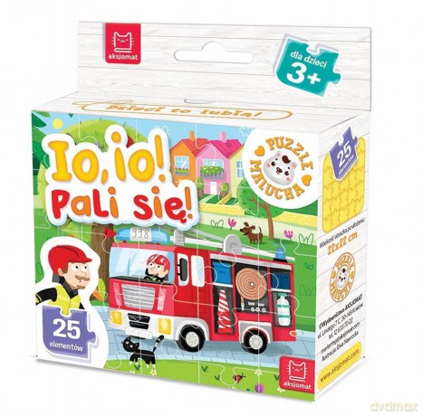 Puzzle malucha. Io, io! Pali się! [PUZZLE]