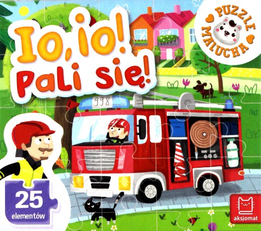 Puzzle malucha. Io, io! Pali się! [PUZZLE]