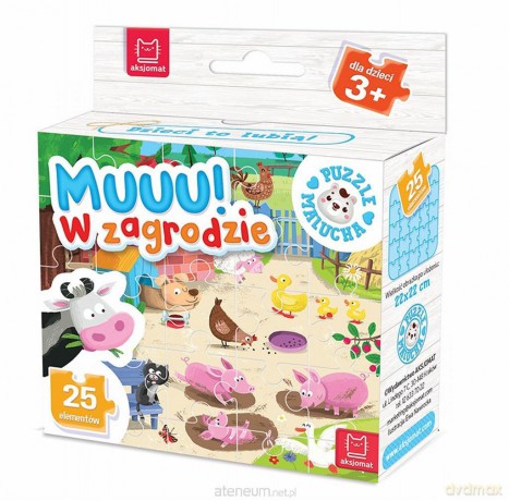 Puzzle malucha. Muuu! W zagrodzie [PUZZLE]