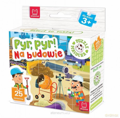 Puzzle malucha. Pyr, pyr! Na budowie [PUZZLE]