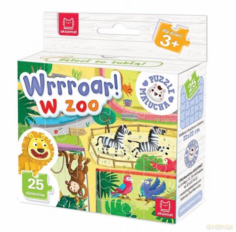 Puzzle malucha. Wrrroar! W zoo [PUZZLE]