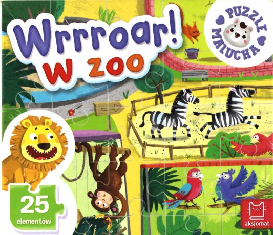 Puzzle malucha. Wrrroar! W zoo [PUZZLE]