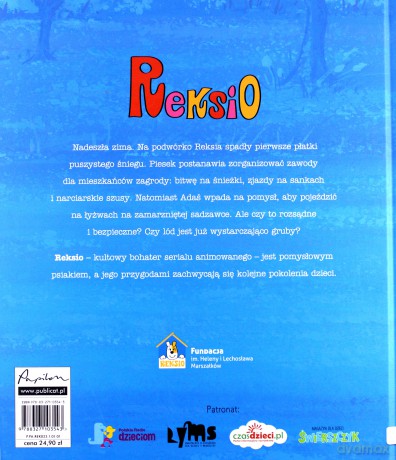 Reksio. Zimowa przygoda - Maria Szarf [KSIĄŻKA]