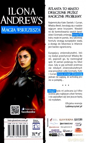 Seria z Kate Daniels (Tom 6) Magia wskrzesza - Ilona Andrews [KSIĄŻKA]