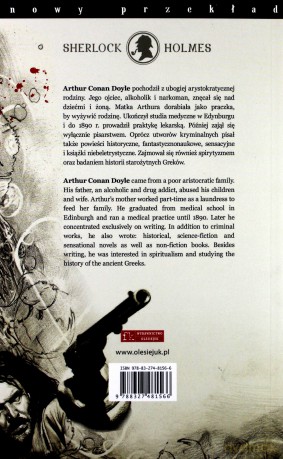 Sherlock Holmes. Dolina Strachu - Arthur Conan Doyle [KSIĄŻKA]