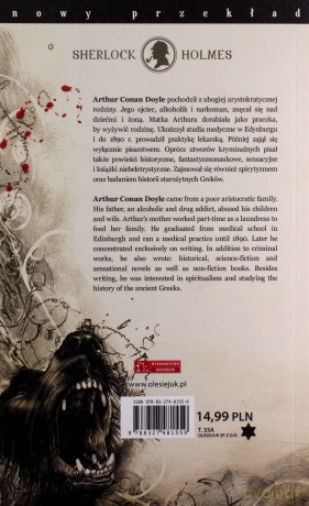 Sherlock Holmes. Pies Baskervillów - Arthur Conan Doyle [KSIĄŻKA]