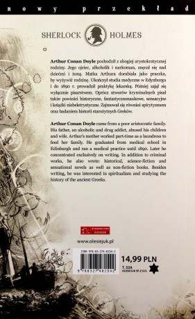 Sherlock Holmes. Znak czterech - Arthur Conan Doyle [KSIĄŻKA]