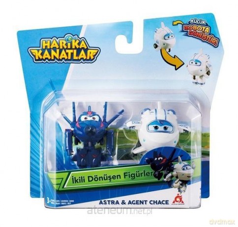 Super Wings 2-pak figurek transf. Astra&AgentChace [FIGURKA]