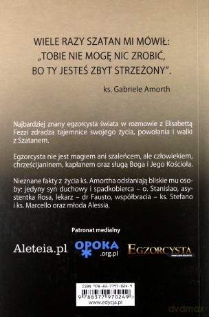 Tajemnice egzorcysty - ks. Gabriele Amorth SSP, Elisabetta Fezzi [KSIĄŻKA]