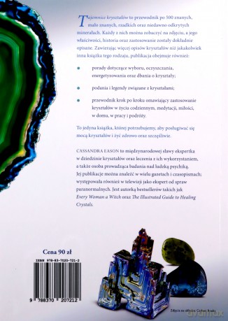 Tajemnice kryształów 500 kryształów, które leczą - Cassandra Eason [KSIĄŻKA]