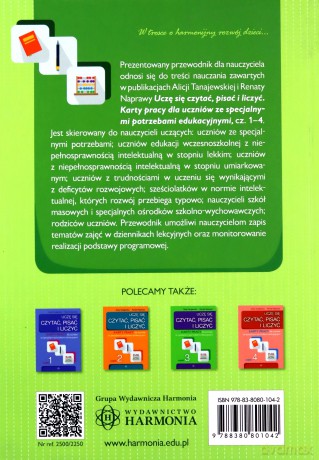 Uczę się czytać, pisać i liczyć - Renata Naprawa, Alicja Tanajewska [KSIĄŻKA]