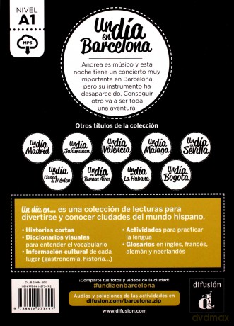 Un dia en Barcelona A1 [KSIĄŻKA]