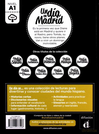 Un dia en Madrid A1 [KSIĄŻKA]