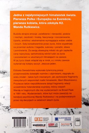 Wanda Rutkiewicz. Jeszcze tylko jeden szczyt - Elżbieta Sieradzińska [KSIĄŻKA]