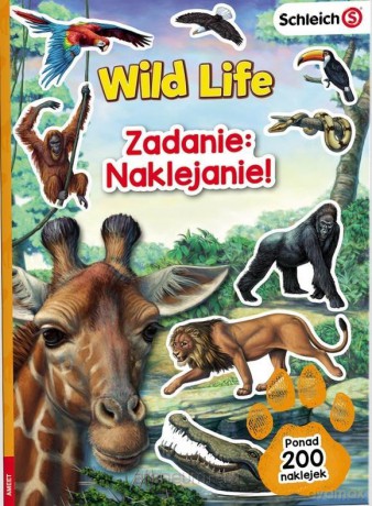Zadanie: Naklejanie! Wild Life [KSIĄŻKA]