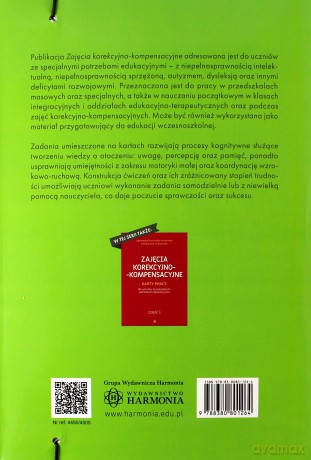 Zajęcia korekcyjno-kompensacyjne cz.2 - Agnieszka Borowska-Kociemba, Małgorzata Krukowska [KSIĄŻKA]