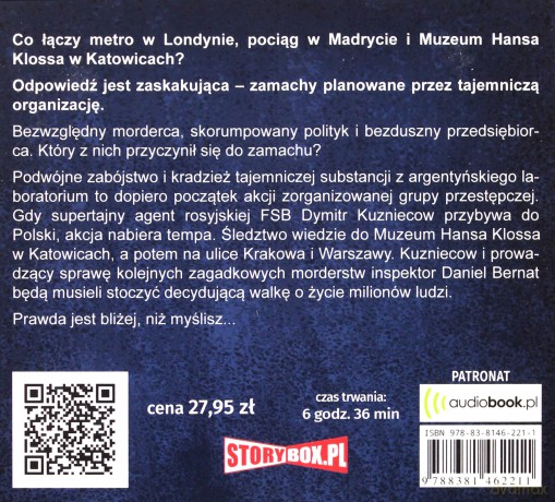 Zamach na Muzeum Hansa Klossa - Dariusz Rekosz [AUDIOBOOK]