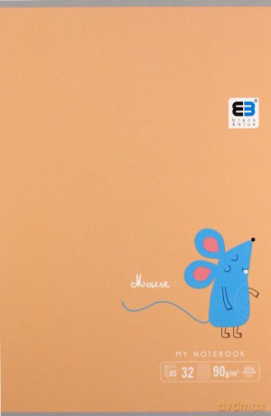 Zeszyt A5/32K linia kolorowa B&B Pastel (10 szt)