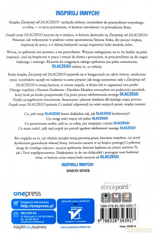 Znajdź swoje DLACZEGO - Simon Sinek, David Mead, Peter Docker [KSIĄŻKA]