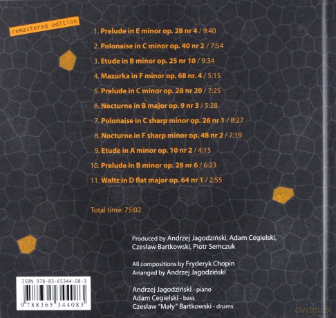 Andrzej Jagodziński Trio: Chopin Les Brillantes [CD]