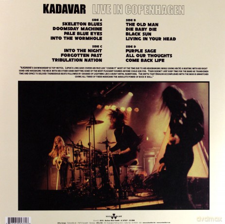 Kadavar: Live In Copenhagen [2xWinyl]
