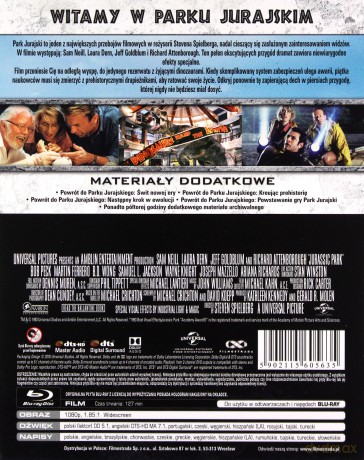 Park Jurajski (steelbook) [Blu-Ray]
