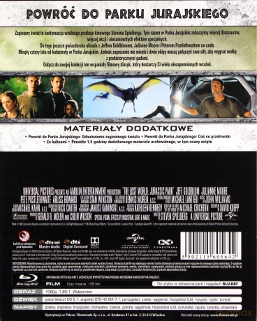 Park Jurajski: Zaginiony Świat (steelbook) [Blu-Ray]