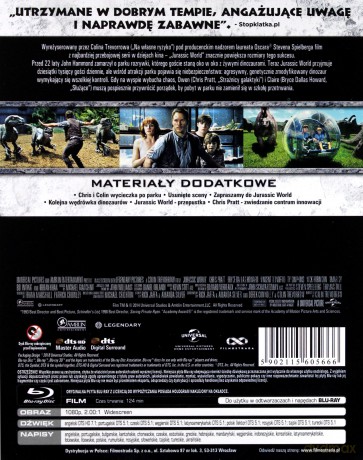 Jurassic World (steelbook) [Blu-Ray]