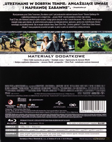 Jurassic World (steelbook) [Blu-Ray]