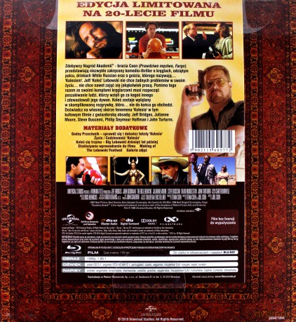 Big Lebowski (Edycja Limitowana) [BOX] [Blu-Ray]+[Gadżety]