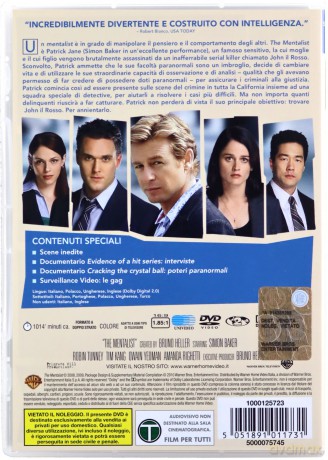 Mentalista Sezon 1 [6DVD]