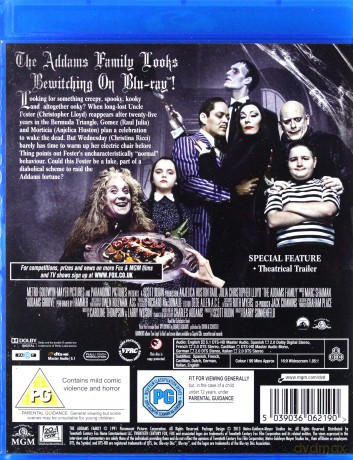 The Addams Family (Rodzina Addamsów) [Blu-Ray]