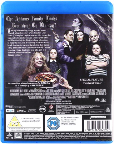The Addams Family (Rodzina Addamsów) [Blu-Ray]