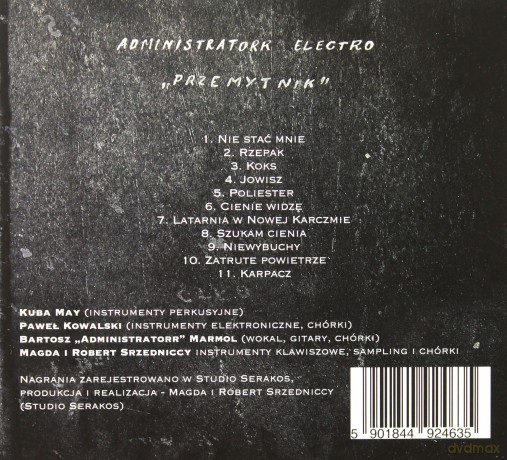 Administratorr Electro: Przemytnik [CD]