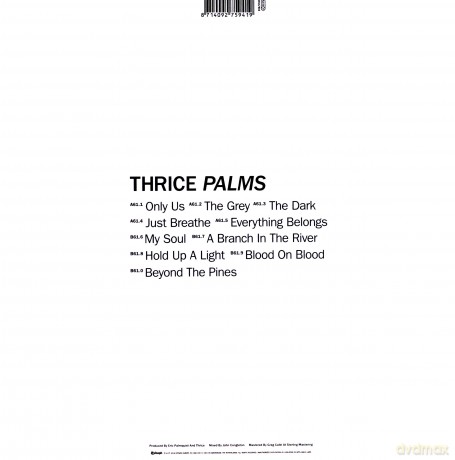 Thrice: Palms (Limited) (Colored) [Winyl]