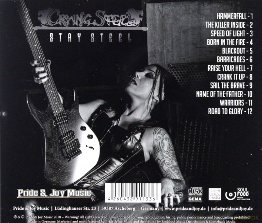 Crying Steel: Stay Steel [CD]