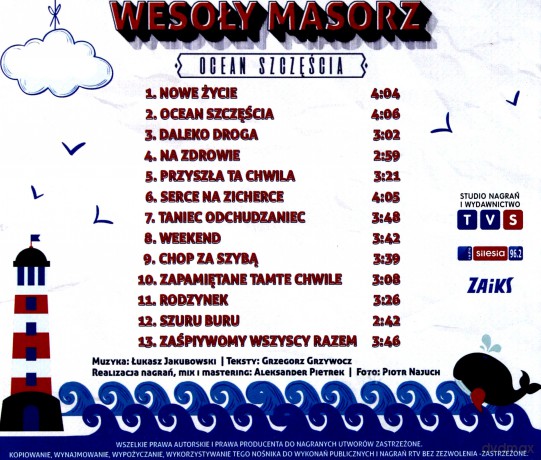 Wesoły Masorz i Przyjaciele: Ocean szczęścia [CD]
