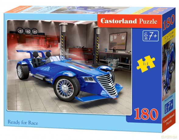 CASTORLAND 180 el. el. - Gotowy na wyścig [PUZZLE]