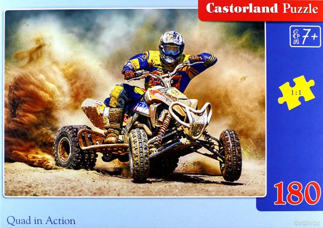 CASTORLAND 180 el. el. - Quad w akcji [PUZZLE]